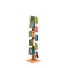 Vertikales Bücherregal aus Holz, 10 Regalböden, h150cm, Zia Veronica MH Modell