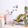 Vertikales Bücherregal aus Holz, 10 Regalböden, h150cm, Zia Veronica MH Angebot
