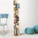 Vertikales Bücherregal aus Holz, 10 Regalböden, h150cm, Zia Veronica MH 