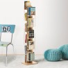 Vertikales Bücherregal aus Holz, 10 Regalböden, h150cm, Zia Veronica MH 