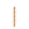 Vertikale Wandregal h150cm aus Holz, 10 Fächer, Zia Veronica WMH Katalog