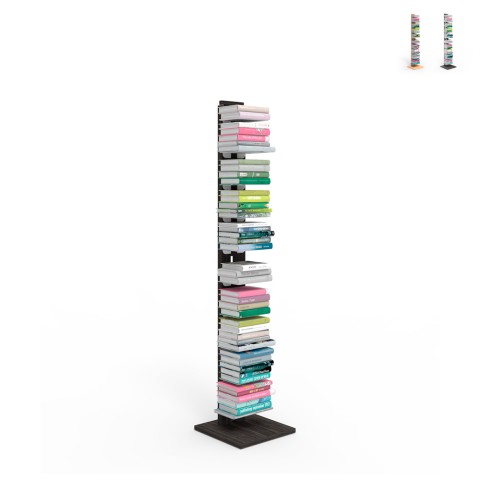 Vertikales Regal 150 cm hoch, Holz, 10 Fächer, Zia Ortensia MH Aktion
