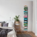 Wand-Bücherregal h150cm vertikal Holz 10 Fachböden Zia Ortensia WMH Angebot