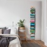 Vertikales Wandregal aus Holz mit 10 Fächern, 150 cm hoch, Zia Ortensia WMH Angebot