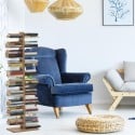 Vertikale Regalwand h150cm beidseitig 20 Regalböden Zia Bice MH Angebot