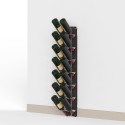 Wand-Weinregal Design für 14 Flaschen Zia Gaia WSH Modell
