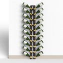 Weinregal für die Wand 20 Flaschen Design Zia Gaia WMH Eigenschaften