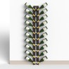Weinregal für die Wand 20 Flaschen Design Zia Gaia WMH Eigenschaften