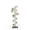 Zia Flora MH Pflanzenständer für Innenräume, 10-stufig, Säulendesign Maße
