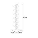 Wandhalterung für Pflanzen Töpfchen Design 13 Regale Innenbereich Zia Flora WH Auswahl