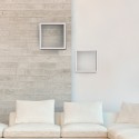 Set mit 2 Wandregalen in Würfelform, Hängeregal Design Q-Bis Maxi Maße