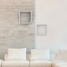 Set mit 2 Wandregalen in Würfelform, Hängeregal Design Q-Bis Maxi Maße
