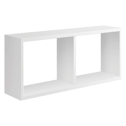 Rechteckiges Wandregal mit 2 Fächern, modernes Design Morgana Maxi Aktion