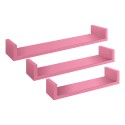 Set aus 3 Wandregalen im modernen Design Calamita 