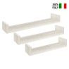 Set mit 3 Wandregalen für das Wohnzimmer, modernes Regal Calamita Maxi Preis