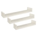 Set mit 3 Wandregalen für das Wohnzimmer, modernes Regal Calamita Maxi Aktion