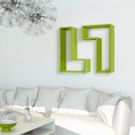 Wandregal modernes Design dekoratives Regal Wohnzimmer Lettera 