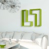Wandregal modernes Design dekoratives Regal Wohnzimmer Lettera 