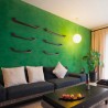 3er-Set Wandregale Wohnzimmer Wandregal modernes Regal Barchetta Rabatte