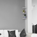 Eckregal Wandregal modern Design Wohnzimmer Angolo Sales