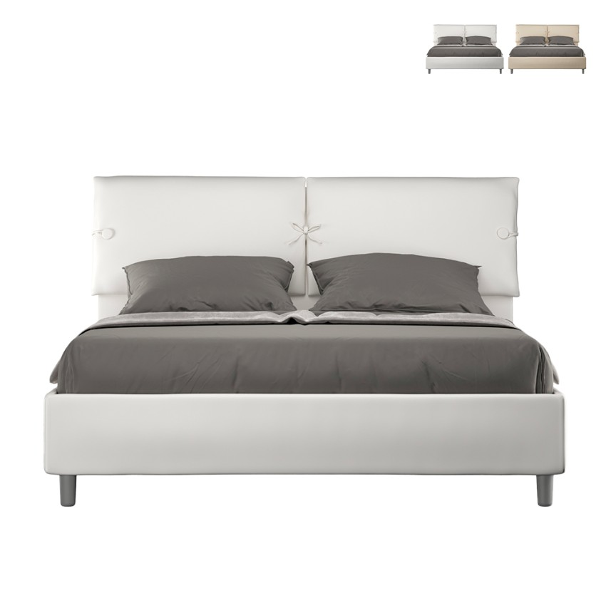 Polsterbett mit Bettkasten 160x190 mit Kissen Sleeper Aktion Polsterbett mit Bettkasten 160x190 mit Kissen Sleeper Aktion
