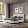 Polsterbett mit Bettkasten 160x190 mit Kissen Sleeper Verkauf