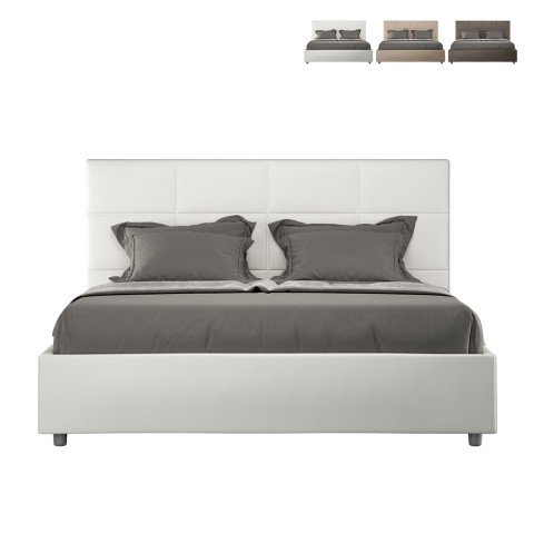 Modernes Polsterbett mit Bettkasten 160x200 für das Schlafzimmer Mika M1 Aktion