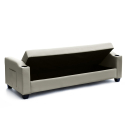 2-Sitzer-Kunstleder-Schlafsofa Ambra pronto letto Rabatte