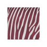 Bild aus Holz 75x75cm modernes Design Zebra