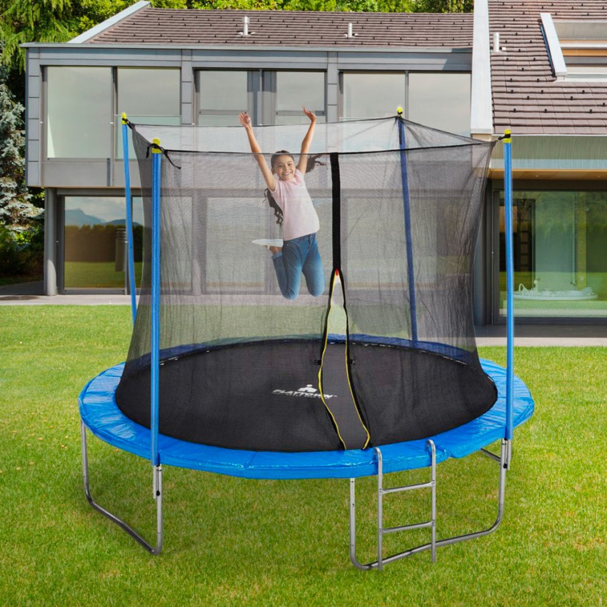 Trampolin Erwachsenen Kinder 305cm Garten Trampolin Kangaroo L