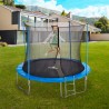 Kangaroo S Trampolin Elastische Gartenmatte 185cm Sicherheitsnetz  Verkauf