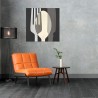Hand eingelegt Holzmalerei 75x75cm dekorative Küche Overlay Sales