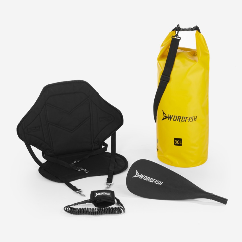 Kit Zubehöre SUP Stand Up Paddle Knöchelband Wasserdichte Tasche Sitz StingRay