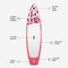 Aufblasbares Stand Up Paddle SUP Board für Kinder 8'6 260cm Origami Junior Katalog