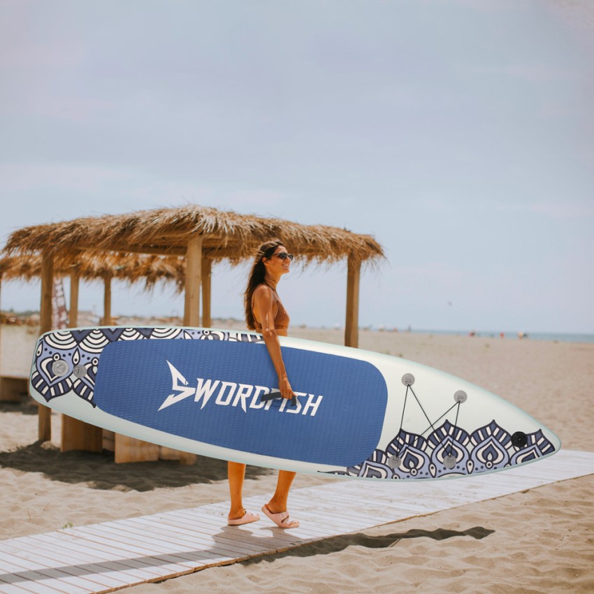 Aufblasbares SUP Board Stand Up Paddle Kinder 8'6