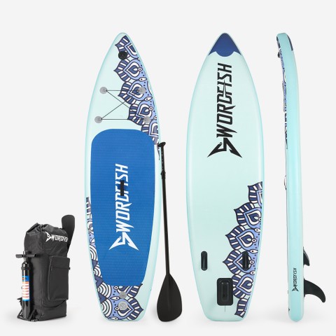 Aufblasbares SUP-Board Stand Up Paddle Touring für Erwachsene 320cm Mantra Pro