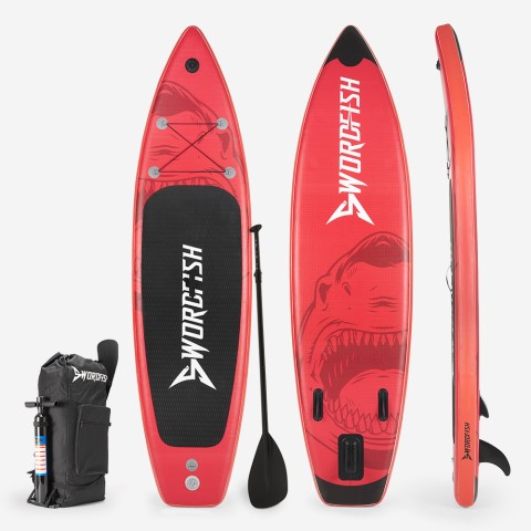 Red Shark Pro XL SUP aufblasbares Stand Up Paddle Touring Board 12'0" 366cm  Aktion