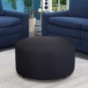Großer runder Pouf Ø 80cm Fußhocker für Wohnzimmer und Warteraum Verkauf