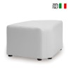 Eckpouf Wohnzimmer Warteraum modernes Design Kunstleder Angebot