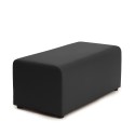 Rechteckiger Hocker Fußstütze 46x92cm modern Wohnzimmer Wartezimmer Sales