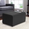 Rechteckiger Hocker Fußstütze 46x92cm modern Wohnzimmer Wartezimmer Verkauf