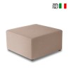 Großer quadratischer Pouf 75x75cm modernes Design für Wohnzimmer und Wartezimmer Angebot