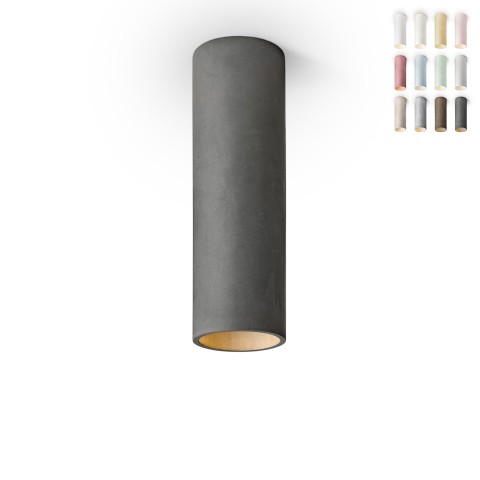 Hängende Zylinder-Deckenlampe 20cm modernes Design Cromia