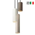 Moderner Pendelleuchter 3-flammig Zylindrisches Design Cromia Katalog