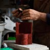 Handgefertigte Tischleuchte, modernes minimalistisches Design Esse 