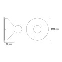 Minimalistische Wandleuchte Applique aus Beton Ada 