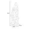 Nano Gartenfigur moderner Stil innen außen polygonal Nino 