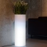 Leuchtender Pflanzkübel Garten Modernes Design Zylinder Barocco Aktion