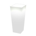 Leuchtender Blumentopf hoher Pflanzkübel modernes Design Egizio Angebot