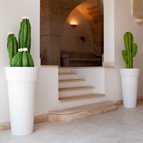 Pflanzensäule moderner Design 105cm Messapico Aktion